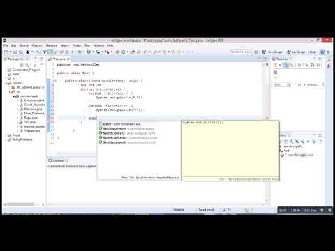diamond pattern program in java