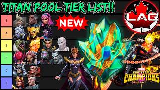💎NEW Titan Crystal Tier List! The Best & Worst Titan Pool Champs Ranked! Marvel Contest of Champions