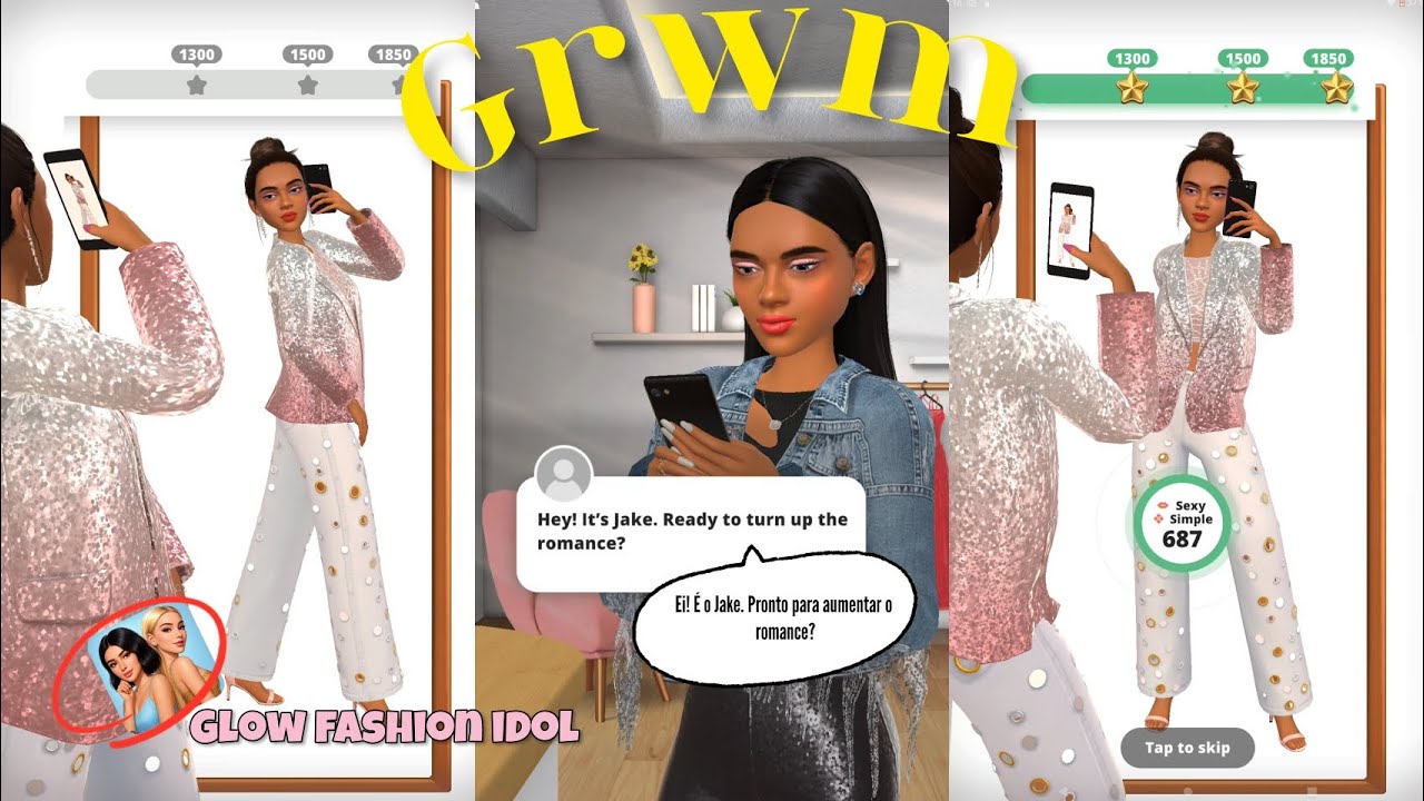 GRWM for a date /Arrume-se comigo para um date 