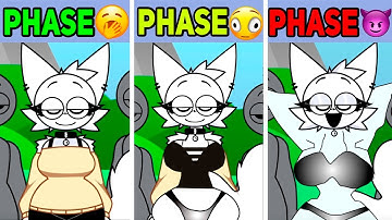 All Phases of NEW Human WENDA in New SUS Incredibox Sprunki Retake : From Phase 1 to Phase ???