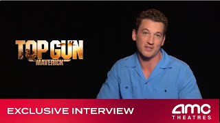 Top Gun Maverick Exclusive Interview Jon Hamm, Miles Teller, Charles Parnell Amc Theatres 2022