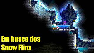 Em busca dos Snow Flinx - Terraria #01