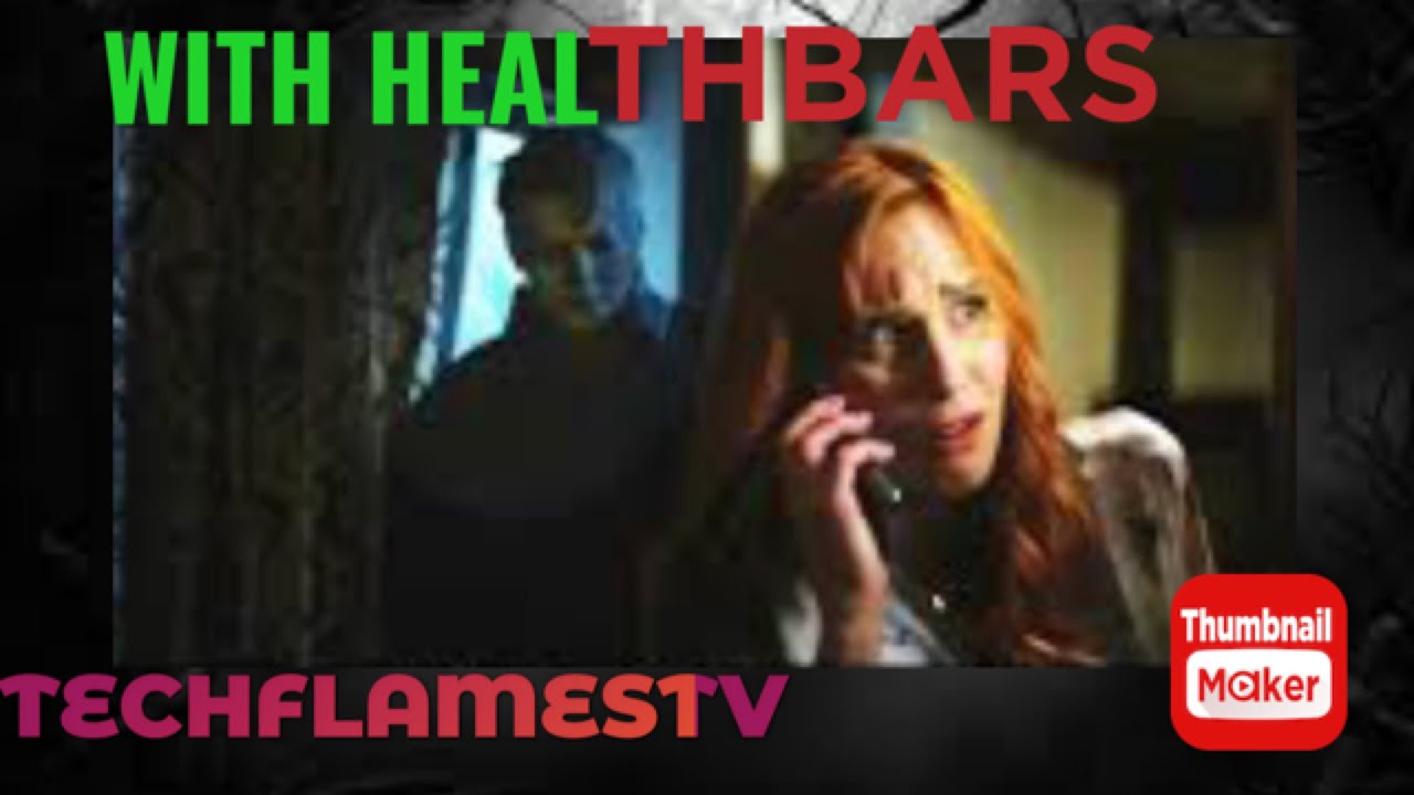 Michael Myers and Corey Cunningham vs Nurse Deb with healthbars | Halloween Ends (2022) [FIRETOBER]