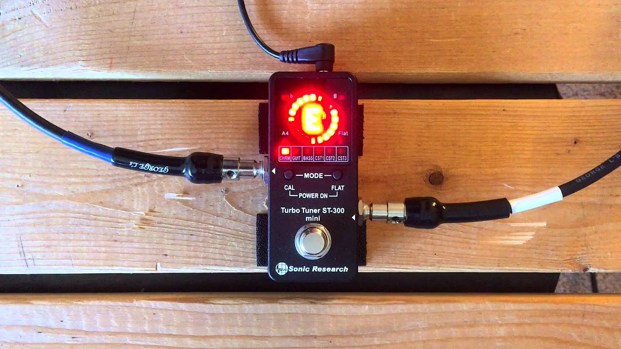 5 Minutes with the Sonic Research Mini Turbo Tuner - Pedal Demo