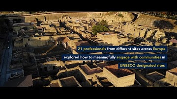 Ways to improve community engagement through visitor centres at UNESCO designated sites