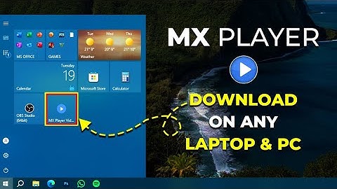 Install MX Player on Any Laptop & PC ⚡