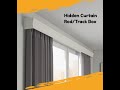 Hidden Curtain Rod/Track Box