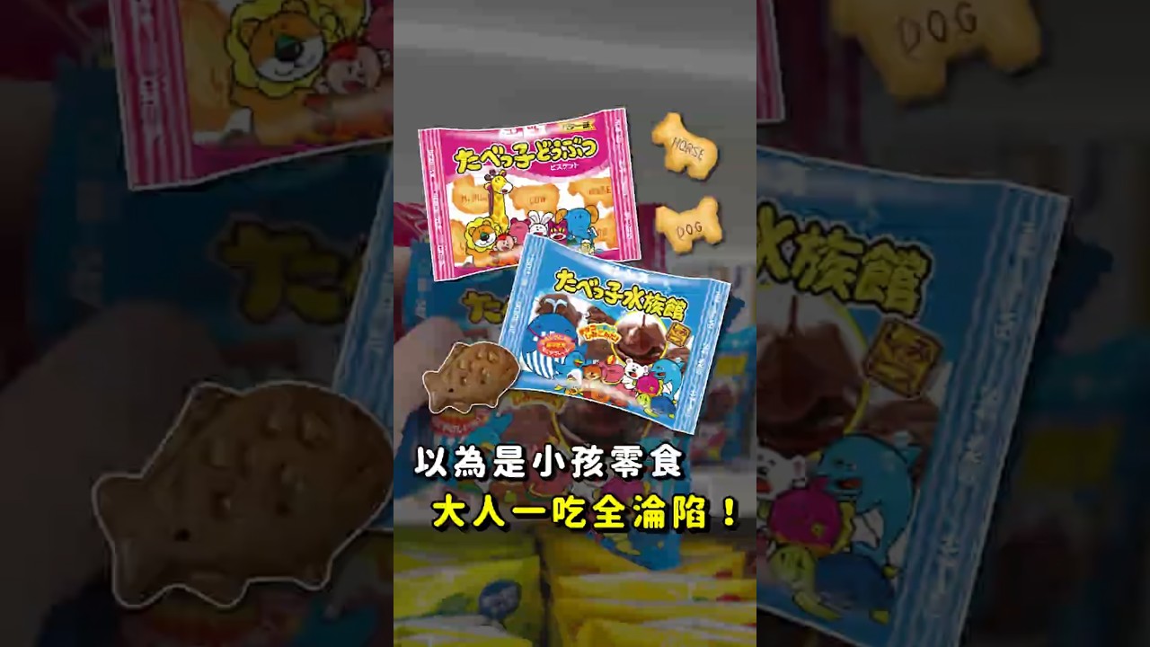 日本挖到寶! 以為是小孩零食,沒想到一吃直接愛上!? #日本 #日本旅遊 #日本零食 #寶藏零食 #日本必買 #日本超商 #日本超市 #隱藏美食 #日本自由行 #動物餅乾