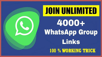 How to join unlimited whatsapp groups 2020 ! 100% Working Trick