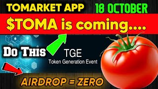 Do This Tomarket APP Task Before TGE 💯✅ | save your Hard working on this Tomarket APP screenshot 3