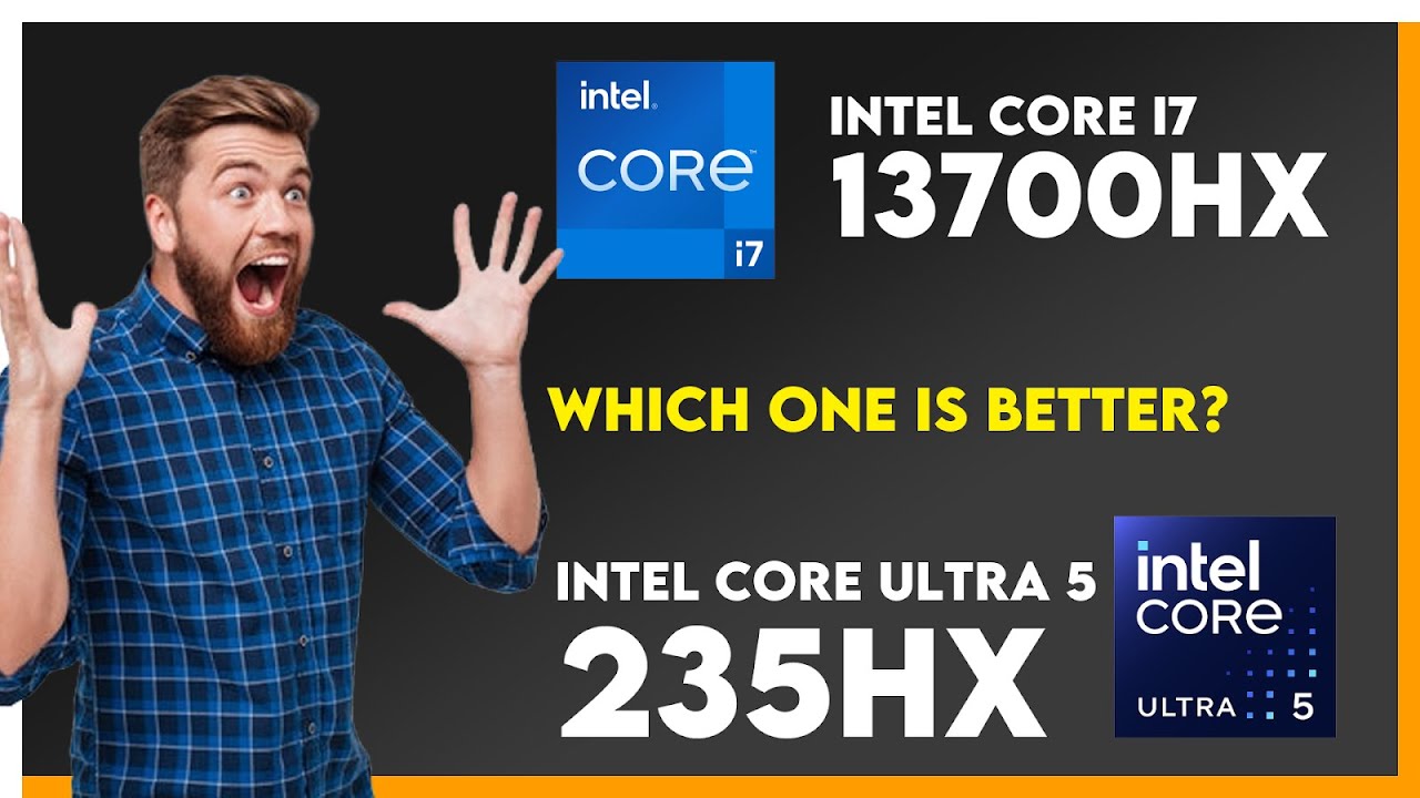 Intel Core i7 13700HX vs Intel Core Ultra 5 235HX Comparison - YouTube