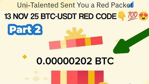 Binance Red Packet code in Binance Today Claim USDT BTC TON Red packet code 13 November 2025
