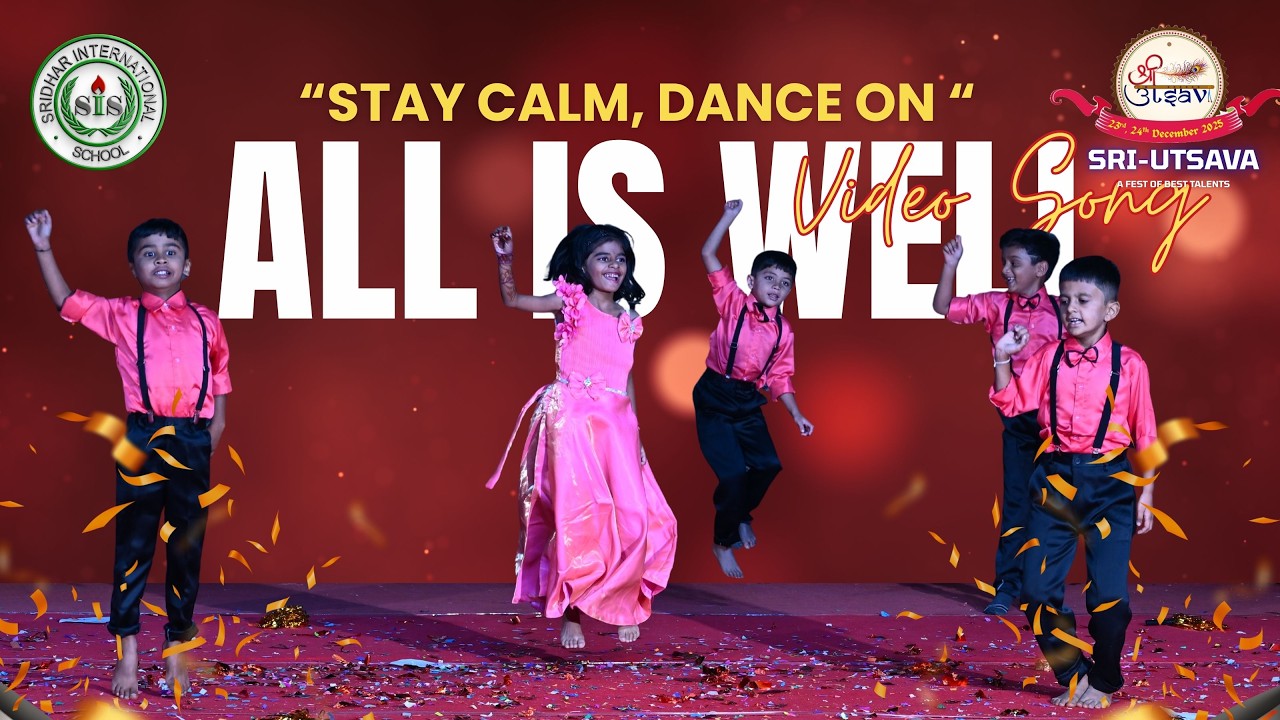 HINDI REMIX ALL IS WELL DANCE VIDEO SONG | I-SIGMA | Sri-Utsava 2026 | Sridhar International School.