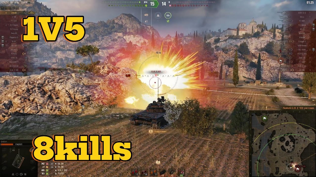 World of Tanks - Dravec - 8 Kills 6,3K Damage 1vs5