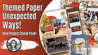 Scrapbook Layout / Get More From Your Fall Paper Collections