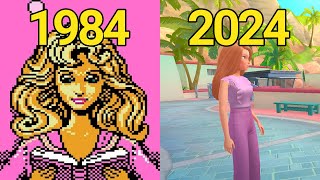 Évolution des jeux Barbie (1984-2024) screenshot 1