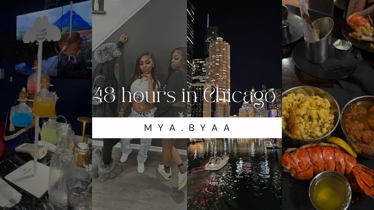 Spending 48 hours in Chicago @mya_byaa - YouTube