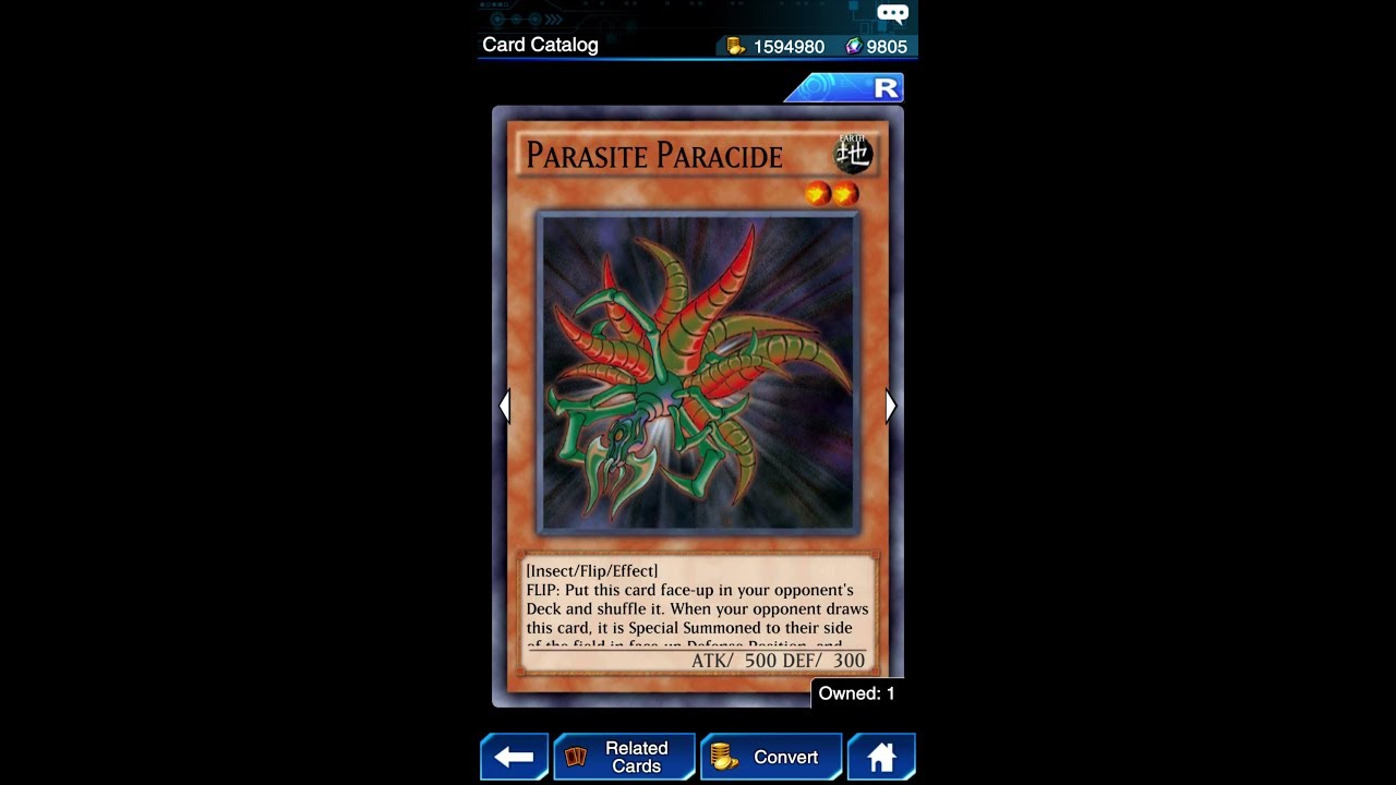 Yugioh Duel Links - The Parasite of Luck