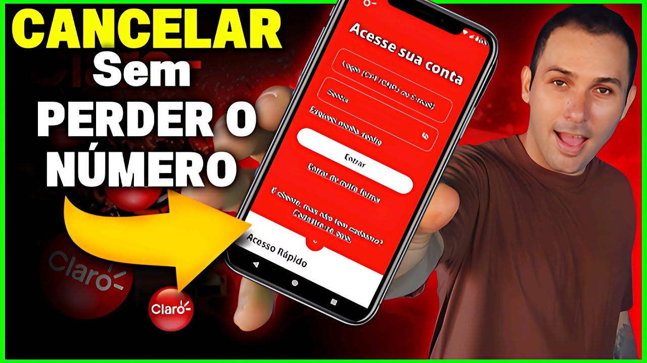 CANCELAR PLANO DA CLARO SEM PERDER O NÚMERO (VEJA COMO RESOLVER) - YouTube