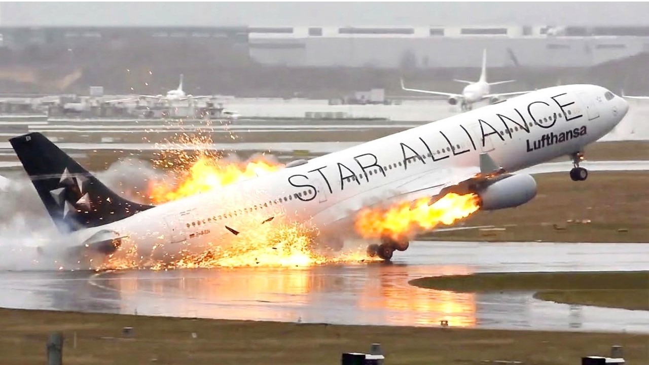 Shocking Plane Crashes and Mistakes Caught on Camera! - YouTube