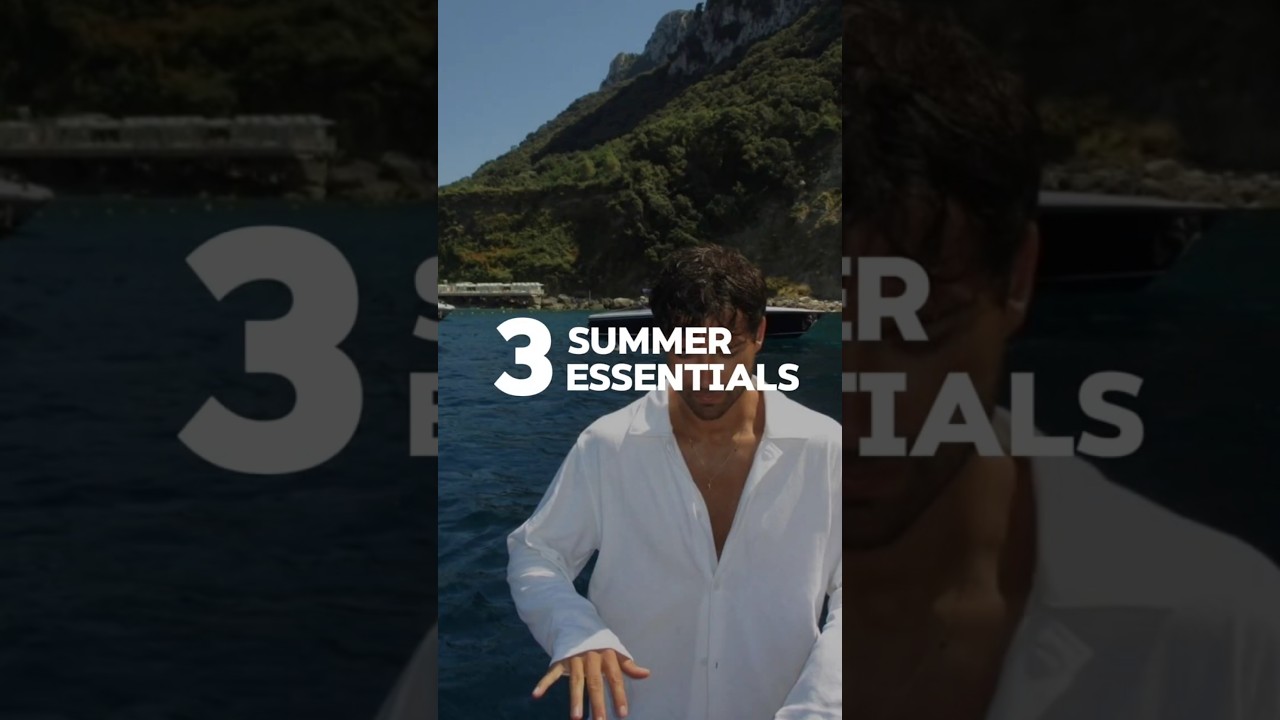 TOP 3 SUMMER ESSENTIALS