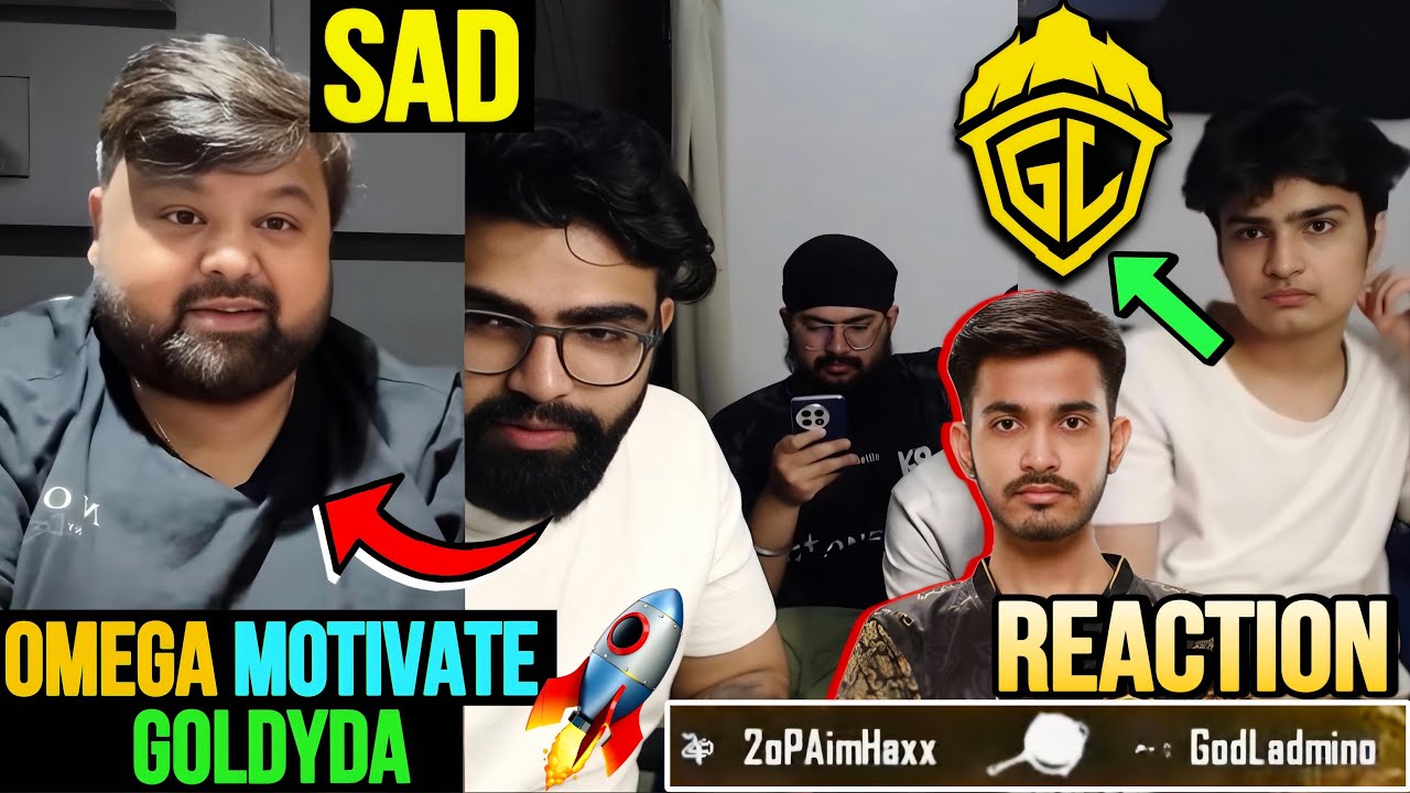 Goldy bhai Sad in Omega Chat 🥺 Slug react Admino Got PAN 🍳 - YouTube