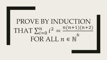 Prove by induction: summation formula example