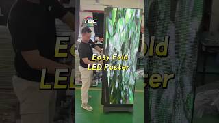 GOB Foldable LED Poster Seamless Splicing & HD Display