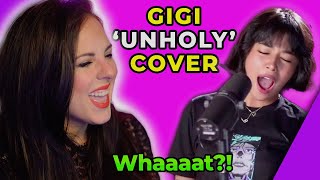 GIGI De Lana 'UNHOLY' Reaction \u0026 Takeaways (Cover w/Jon, Jake, Romeo-Oyus)
