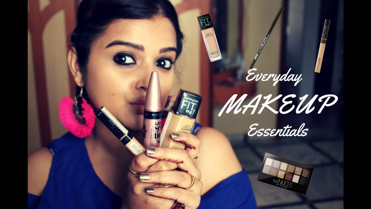 EVERYDAY MAKEUP ESSENTIALS | DRUGSTORE PRODUCTS | NIMISHA CHANNAR