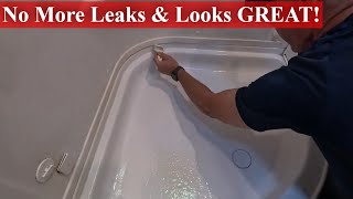 RV Shower Floor Cracking Here's A PERMANENT FIX!