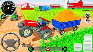 Modern Tractor Farming Driving Simulator 3D - New Tractor Games - Android Gameplay screenshot 5