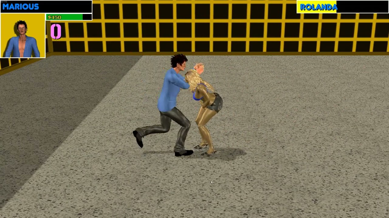 Hollow Point City fight ryona