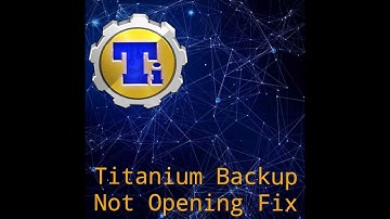 Titanium Backup stopped working (crashing on start) fix