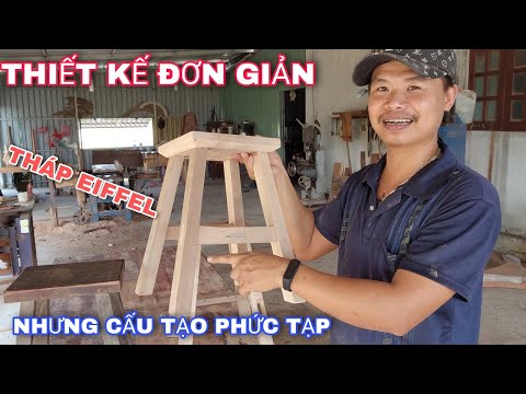 Video: Tự làm ghế đẩu gỗ: hướng dẫn từng bước, bản vẽ và đánh giá