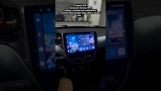 Peugeot 208 feline allure Gti xy gt Instalación de estéreo gps CarPlay Android auto waze google maps