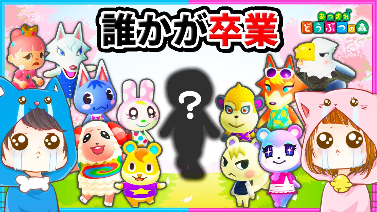 さようならありがとう。島の誰かが居なくなります【あつ森】【お引越し/卒業】