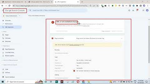 How to fix URL is not Available to Google 2022 || Solve no noindex detected in robots meta tag