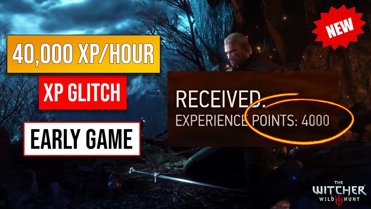 No One Is Talking About This XP Glitch In The Witcher 3 | Unlimited XP! Level Up Fast The Witcher 3