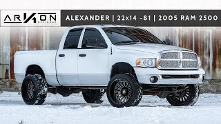 Arkon Alexander 22X14 -81 2005 Dodge Ram 2500