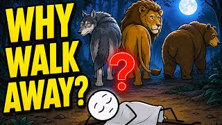 Why Predators Rarely Attack Sleeping Humans?