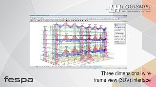 Fespa | Geometry control and analysis results in 3DV (3 dimensional wired frame view)