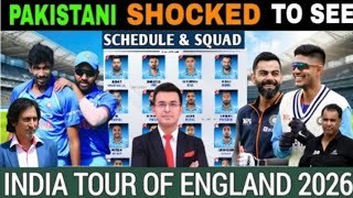 Ind vs Eng Odi Squad 2026 announced | virat-bumrah come back | Vaibhav Suryavanshi got debut 