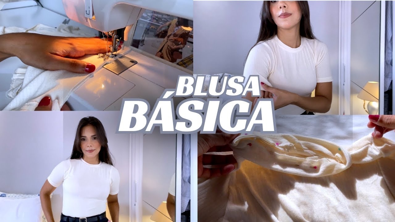 9476 Blusa Basica Canelada