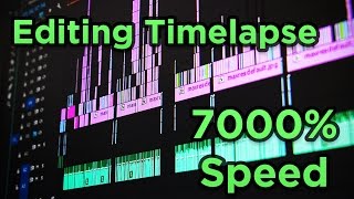 CSGO Montage Editing Timelapse (70x Faster)