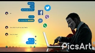 Hacking Hologram Effect By Android  | Picsart tutorial screenshot 5