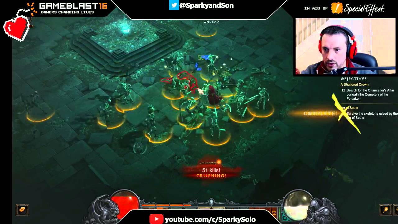 Looking for a crown! - Diablo 3 - Sparky Solo