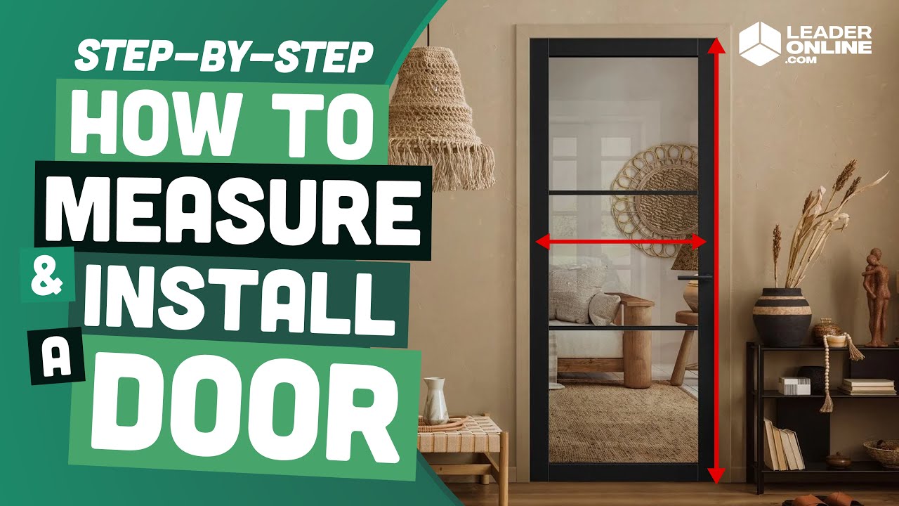 How to Measure and Install a Door | Step-by-Step Guide - YouTube