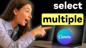 How to Select Multiple Elements in Canva