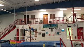 Sage Kellerman-Double Layout bar dismount